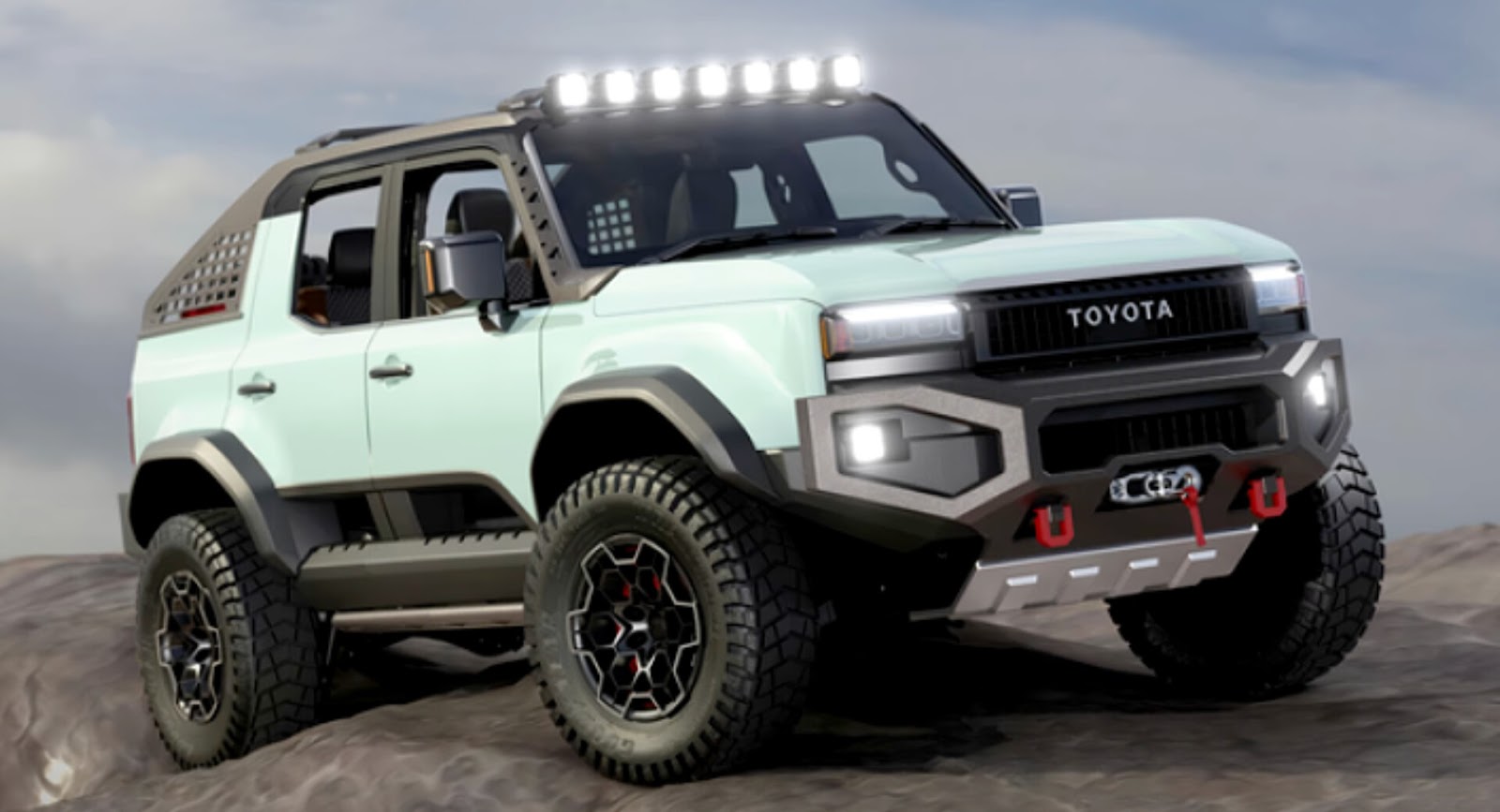 Toyota Land Cruiser ROX Concept представлен на SEMA 2024 как открытый внедорожник