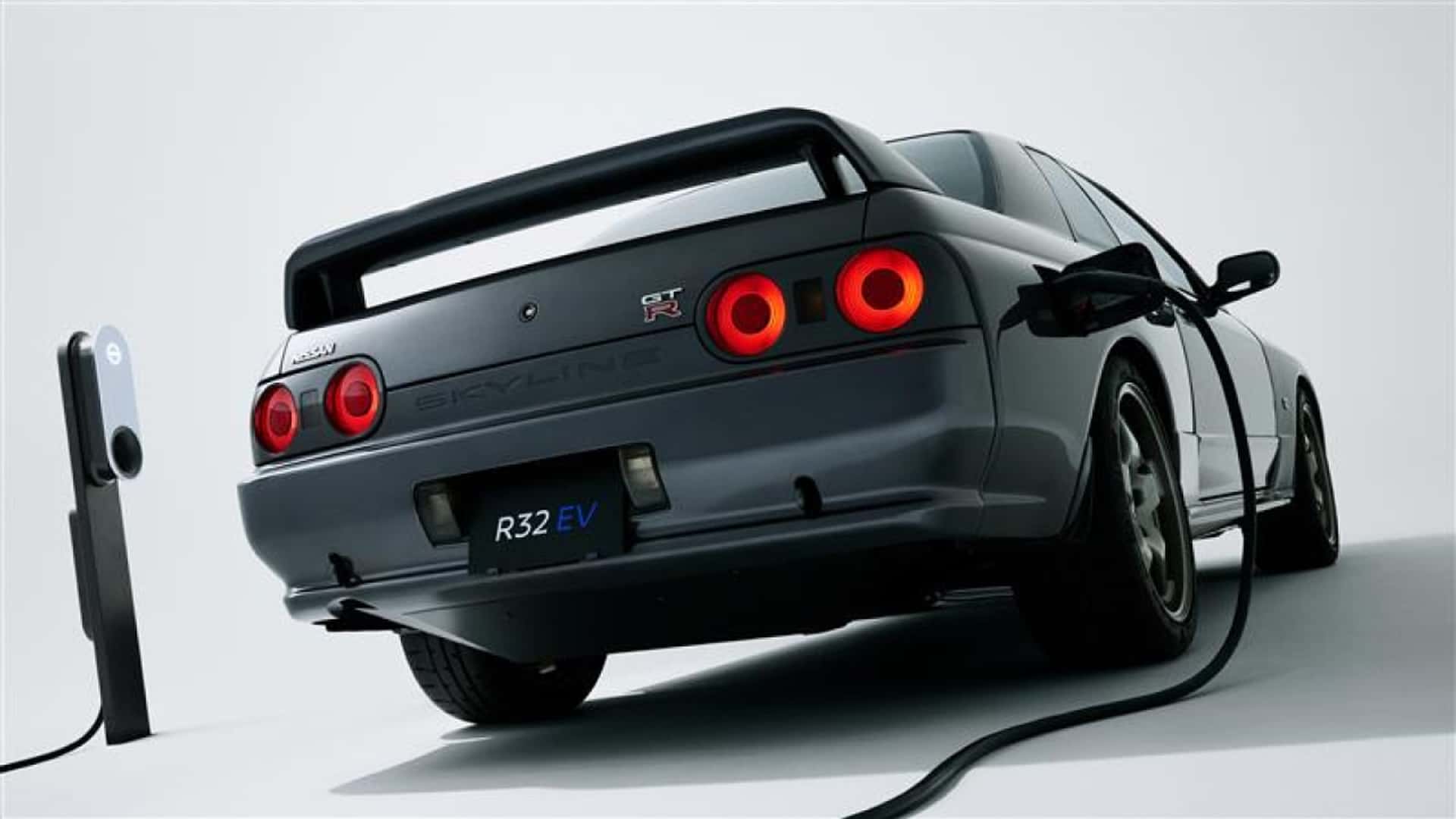 Электрическая конверсия Nissan GT-R R32 значительно тяжелее.