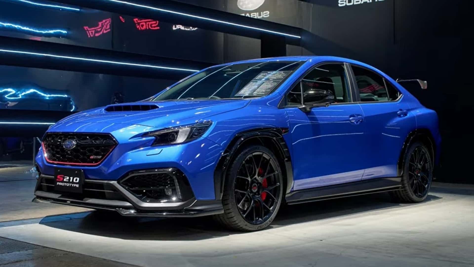 Субару WRX STI вернулся, но только с вариатором.