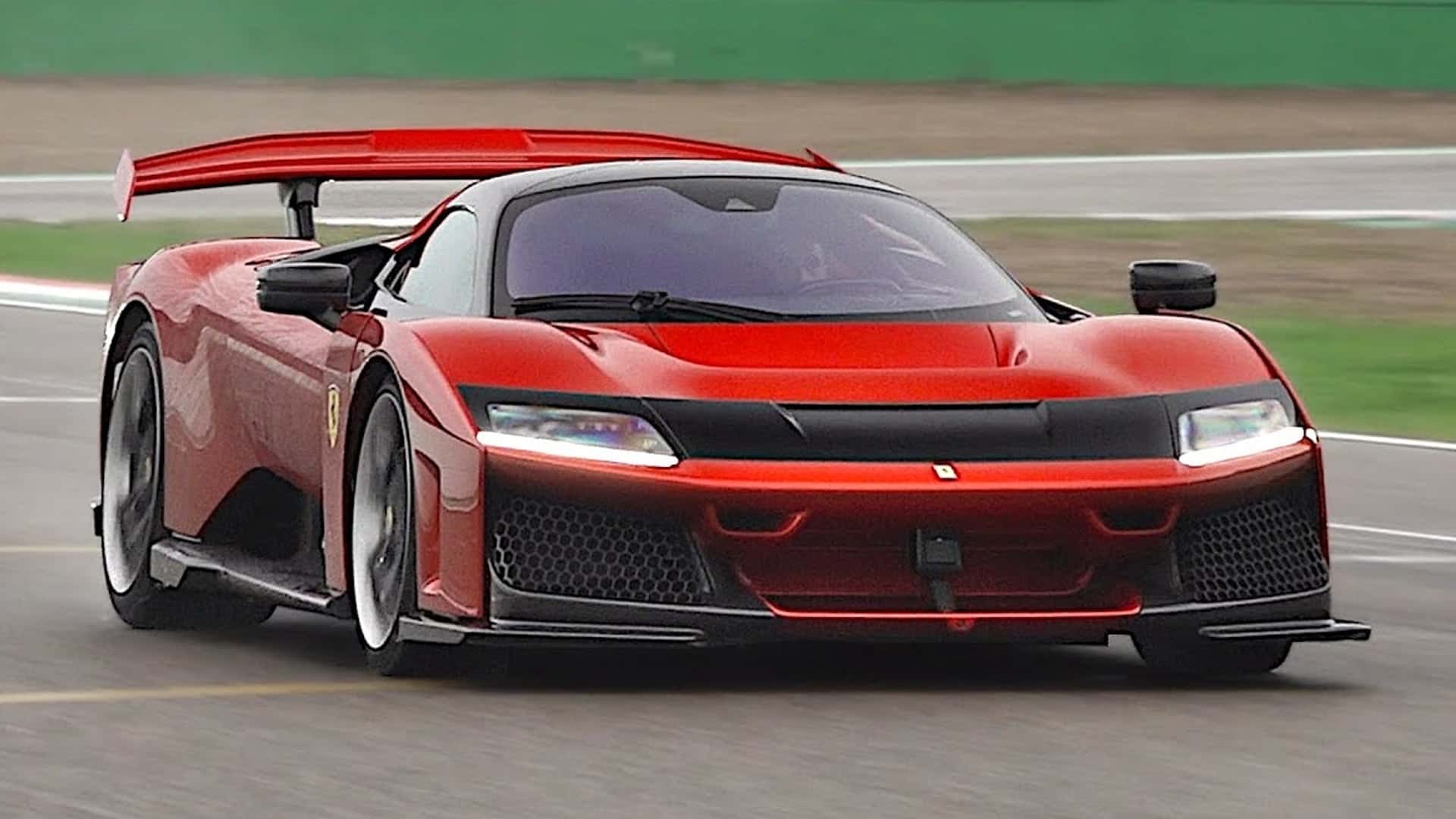 Новый гиперкар Ferrari F80 звучит довольно скучно