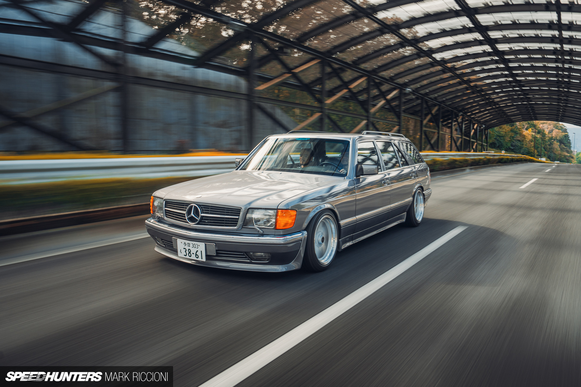 Впереди вечеринка, сзади бизнес W126 500 TE Хигучи-сана - Speedhunters